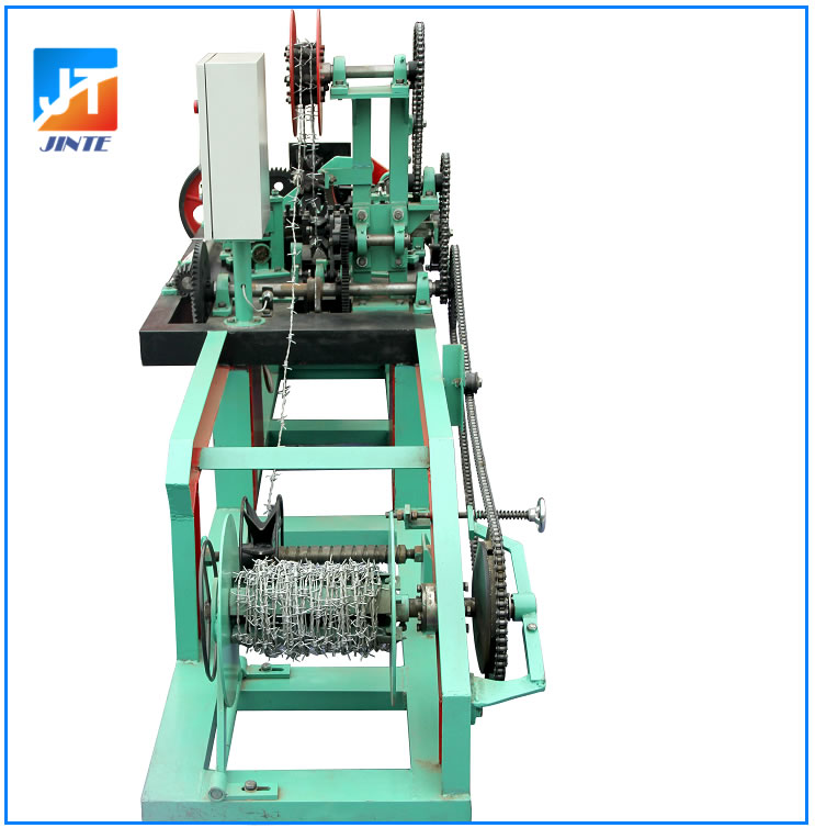 Single wire and double barbed wire making machine factory